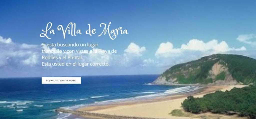La Villademaria 2 Bloque Apartamento Playa Beach Puntal Villaviciosa  Eksteriør bilde