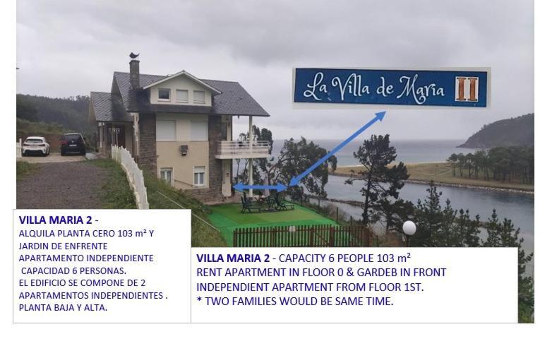 La Villademaria 2 Bloque Apartamento Playa Beach Puntal Villaviciosa  Eksteriør bilde