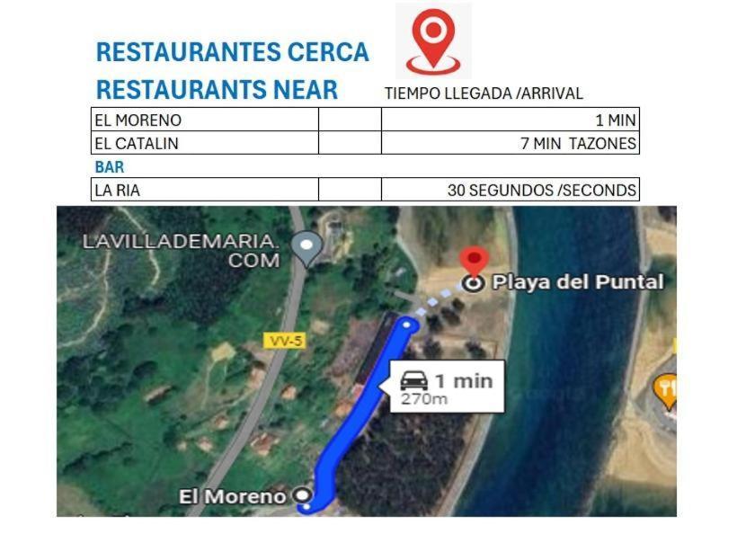 La Villademaria 2 Bloque Apartamento Playa Beach Puntal Villaviciosa  Eksteriør bilde
